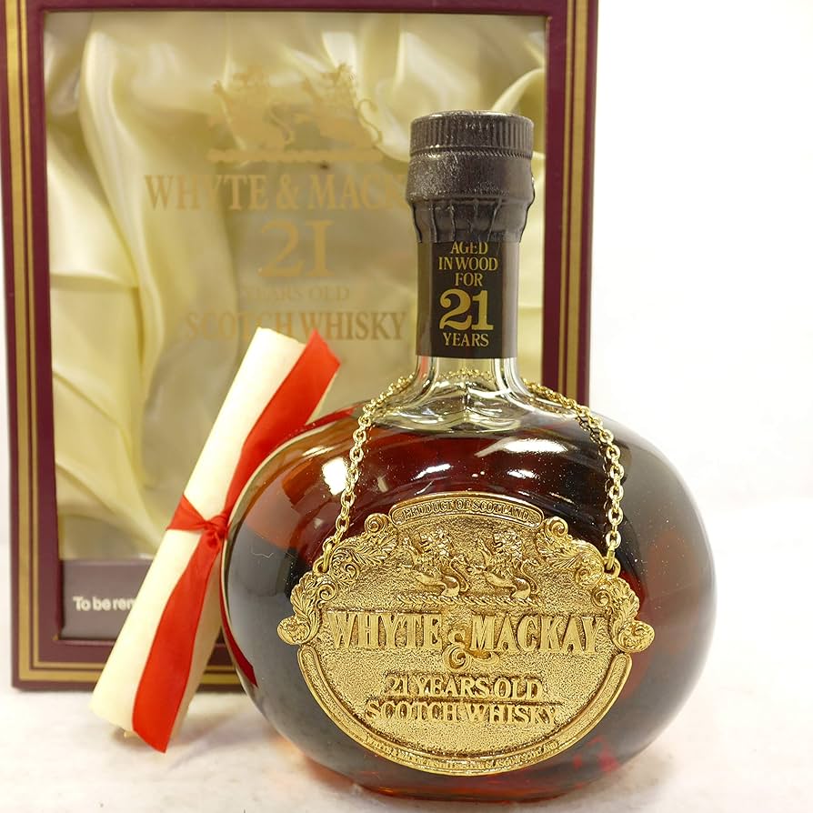 Whyte + Mackay - Single Malt Decanter - 21 year old Whisky
